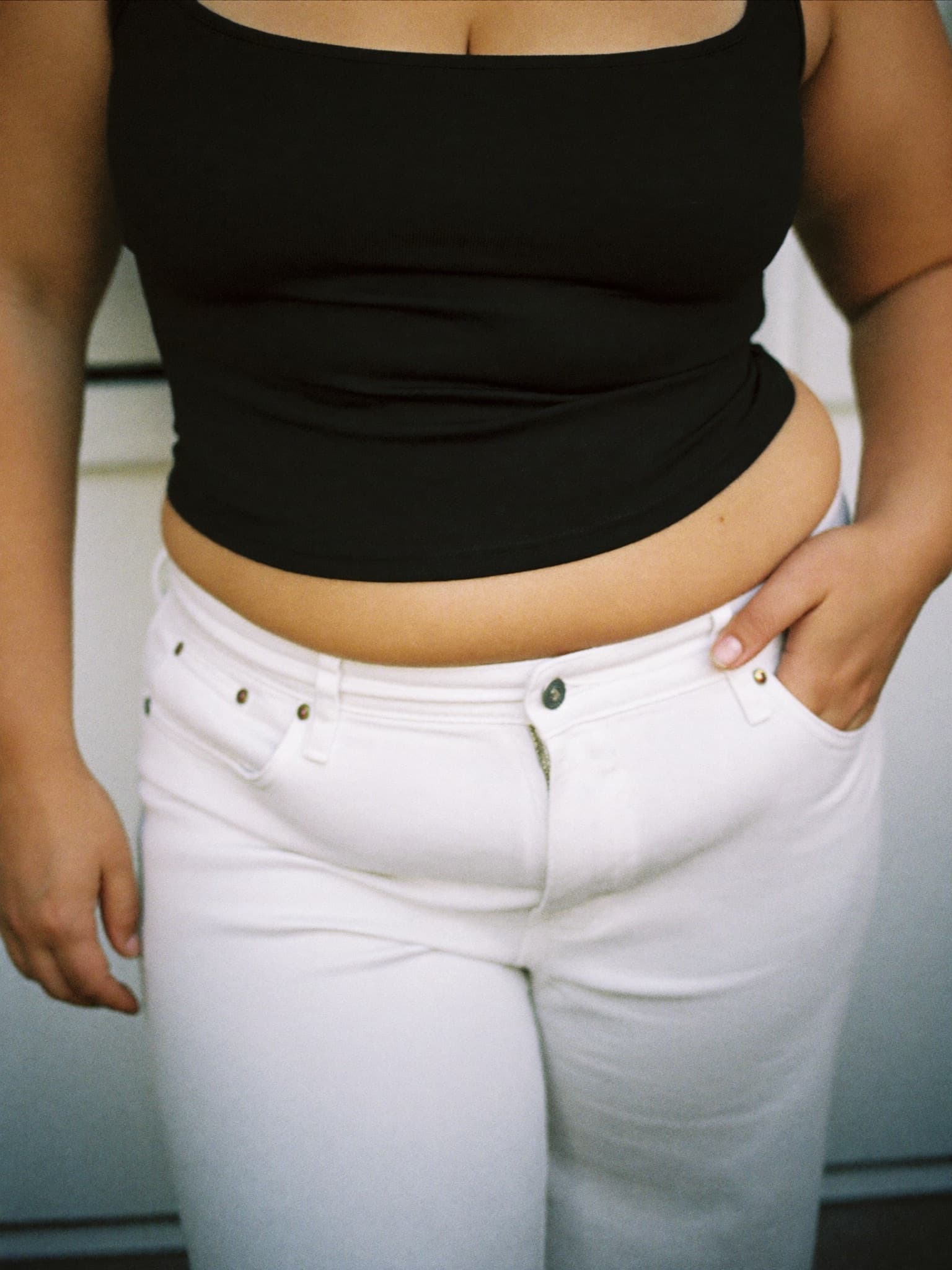 White denim
